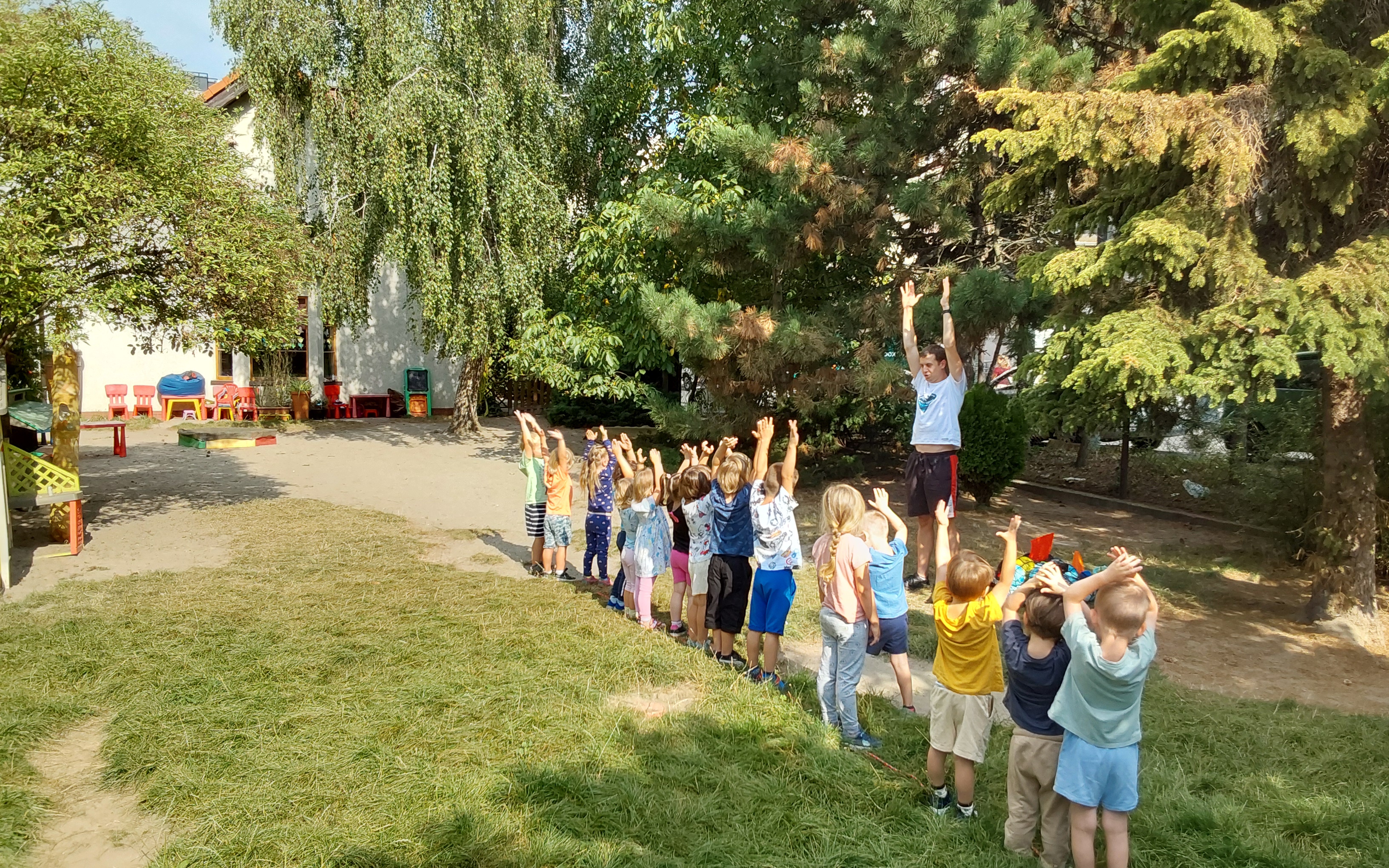 Zabawa na świeżym powietrzu